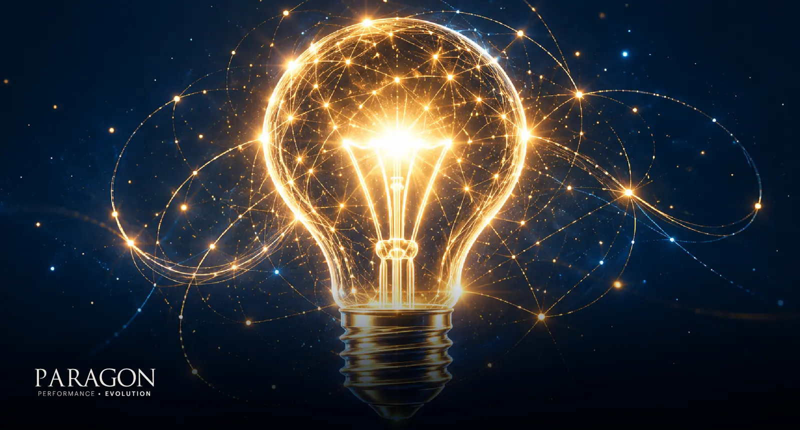 Glowing light bulb, representing the wake-up call of an overwhelmed workforce